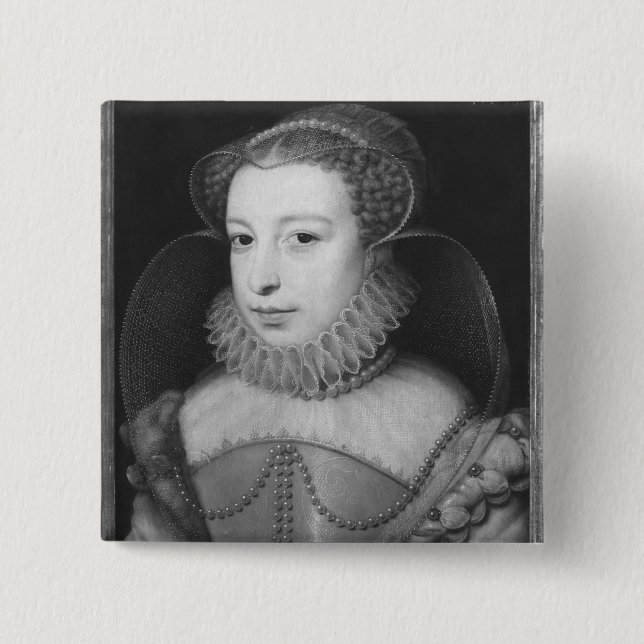 Marguerite de Valois Queen von Navarra Button (Vorderseite)