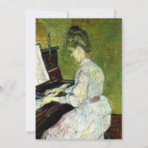 Marguerite Gachet am Piano von Vincent van Gogh
