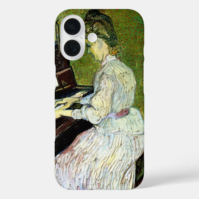 Marguerite Gachet am Piano von Vincent van Gogh Case-Mate iPhone Hülle (Rückseite)