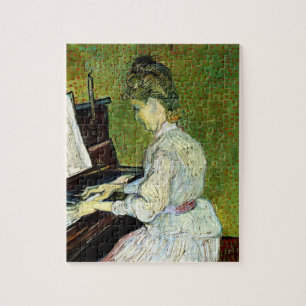Marguerite Gachet am Piano von Vincent van Gogh Puzzle