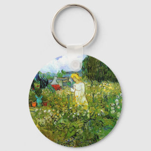 Marguerite Gachet im Garten Schlüsselanhänger