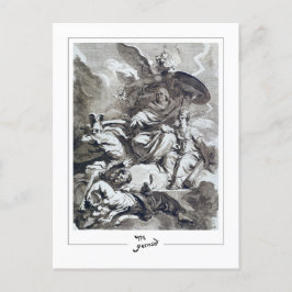 Marguerite Gérard #12 - Fine Art Postcard Postkarte