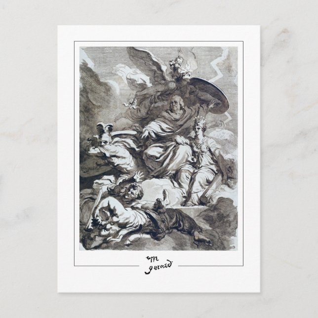 Marguerite Gérard #12 - Fine Art Postcard Postkarte (Vorderseite)