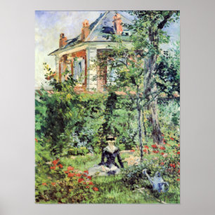 Marguerite im Garten von Bellevue Poster