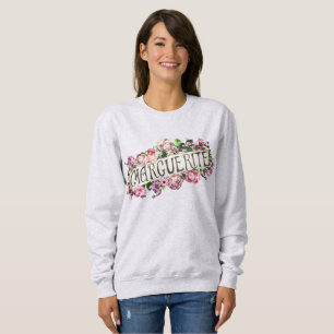 Marguerite Name Vintage Blumenbanner Cute & Weibli Sweatshirt