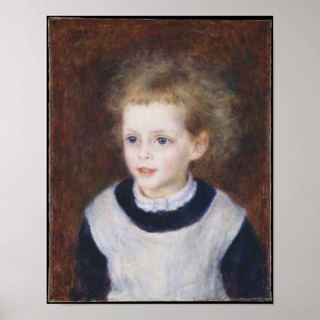 Marguerite-Thérèse (Margot) Berard - Renoir - 1879 Poster (Vorne)