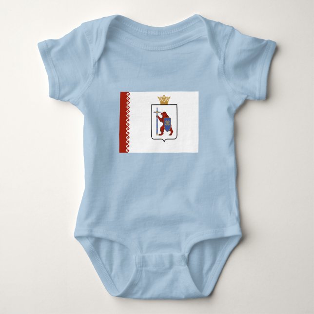 Mari El Flag Baby Strampler (Vorderseite)