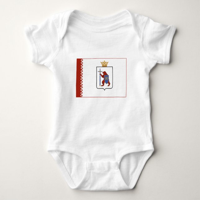 Mari El Flag Baby Strampler (Vorderseite)