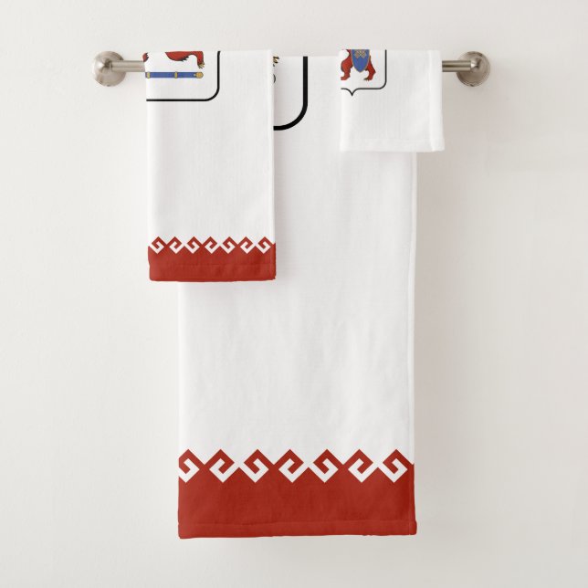 Mari El Flag Badhandtuch Set (Insitu)