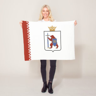 Mari El Flag Fleecedecke