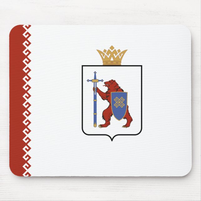 Mari El Flag Mousepad (Vorne)