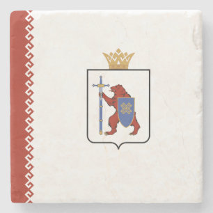 Mari El Flag Steinuntersetzer