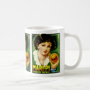 Mari Pi Orange Label Kaffeetasse