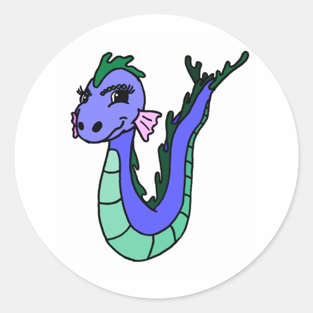 Mari Runder Aufkleber (Vorderseite)