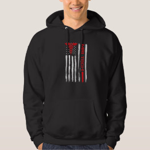Mari Technologist American Flag Xray Radiologic Kr Hoodie