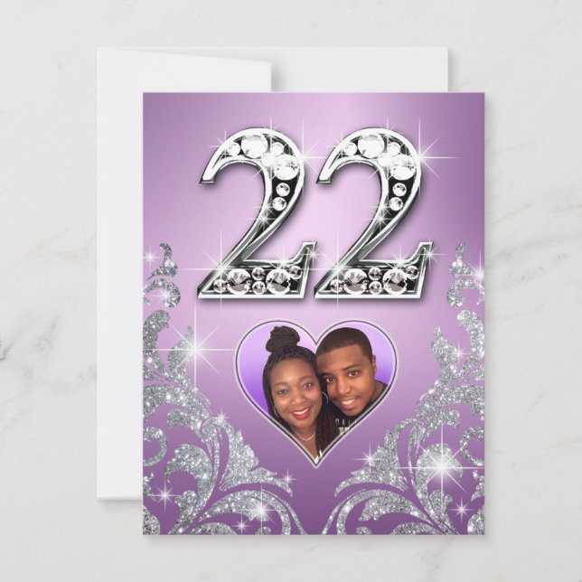 Mari-Tischkarte Nr. 22 Einladung (Vorderseite)