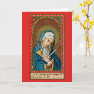 Maria als Mater Dolorosa (Mutter der Schmerzen) (S Karte
