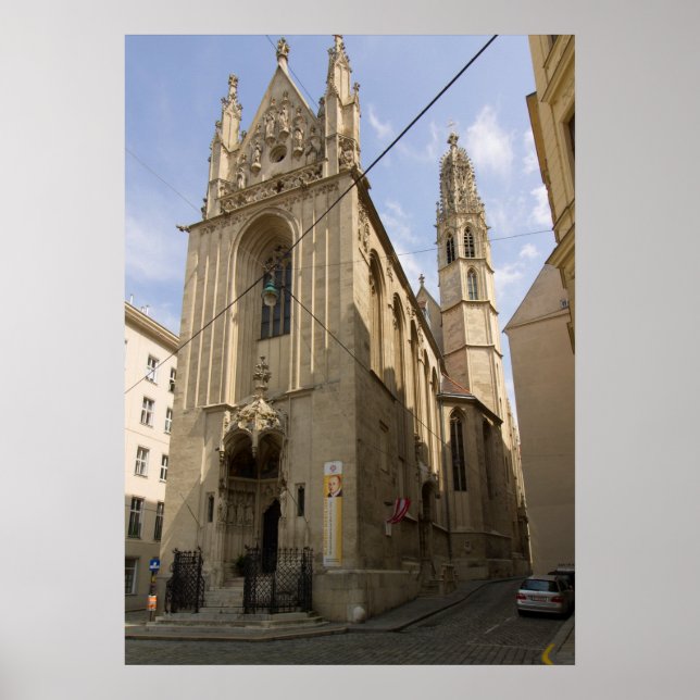 Maria Am Gestade, Wien, Österreich Poster (Vorne)