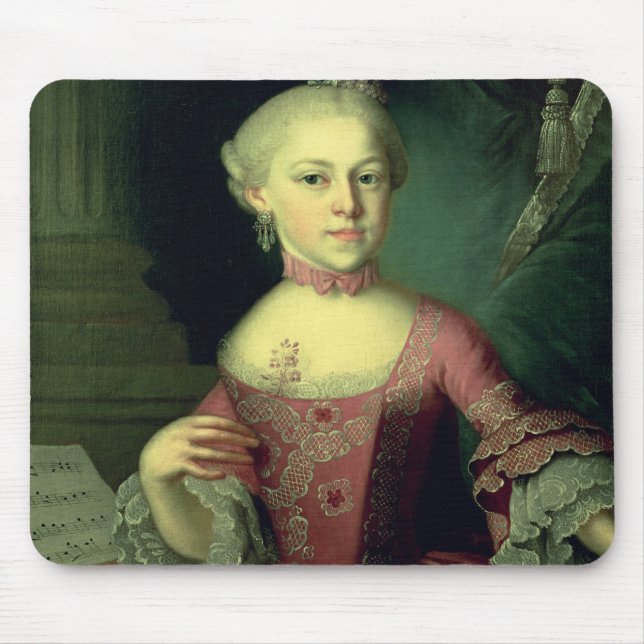 Maria Anna Mozart, angerufen 'Nannerl Mousepad (Vorne)
