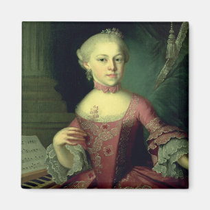 Maria-Anna Mozart, genannt "Nannerl" Magnet