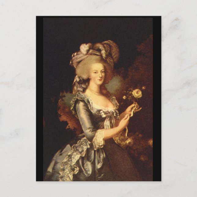 Maria Antonietta', Elisabeth_Portraits Postkarte (Vorderseite)