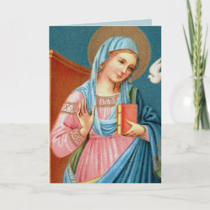 Maria, aus F. Lippis Verkündigung (Detail; M 038) Karte