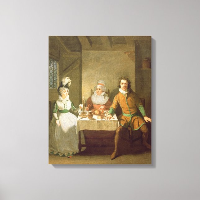 Maria Bland als Josephine Leinwanddruck (Vorderseite)