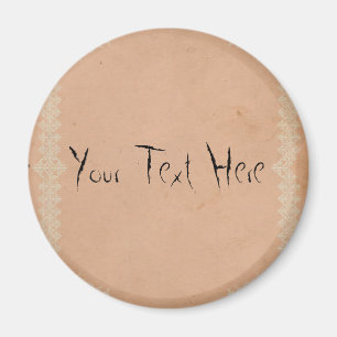 Maria Blume groß, 15 cm runder Magnet