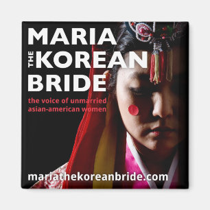 Maria der koreanische Braut-Magnet Magnet