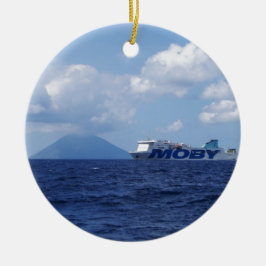 Maria Grazia On Off Stromboli Keramik Ornament