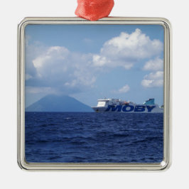 Maria Grazia On Off Stromboli Silbernes Ornament
