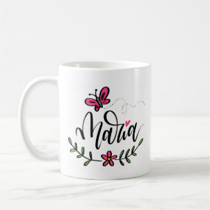 Maria, handschriftlich tasse