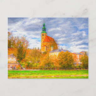 Maria Himmelfahrt Kirche Santa Maria delle Grazie Feiertagspostkarte