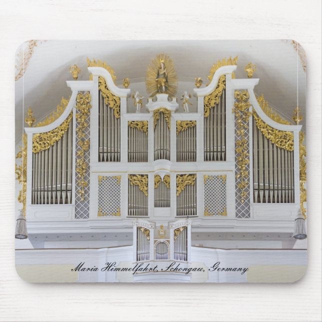 Maria Himmelfahrt, Schongau, Deutschland Mousepad (Vorne)