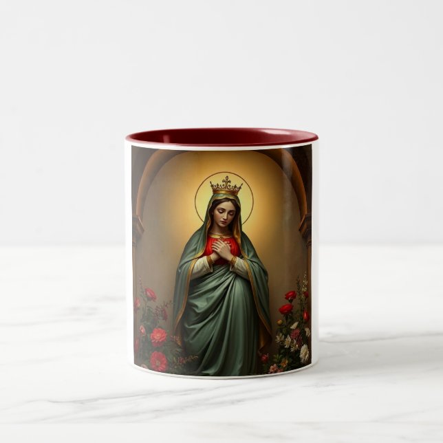 Maria Himmelskönigin Kaffeetasse (Mittel)