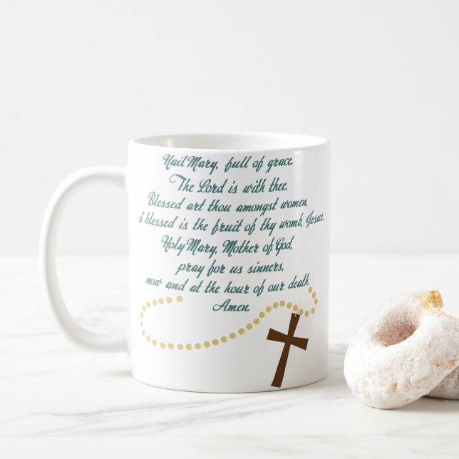 Maria hüllen kaffeetasse (Mit Donut)