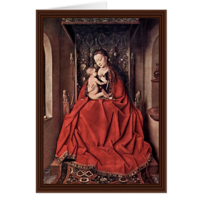 Maria Lactans durch Eyck Jan. Van (beste Qualität) (Vorne)