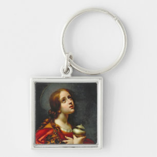 Maria Magdalena, 1660-70 (Öl auf Leinwand) Schlüsselanhänger