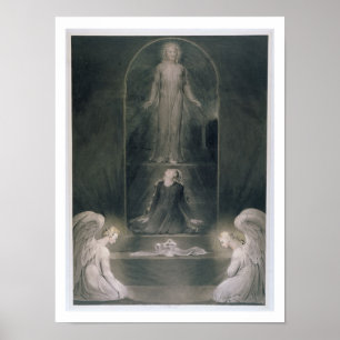 Maria Magdalena am Sepulchre, c.1805 (w/c und p Poster