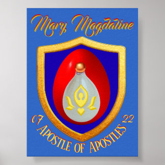 Maria Magdalena Apostel der Apostel 22.07. Festtag Poster