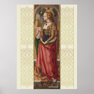 Maria Magdalena von Carlo Crivelli - Renaissance-K Poster