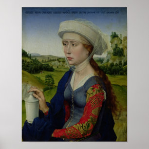 Maria Magdalena, von der rechten Platte Poster
