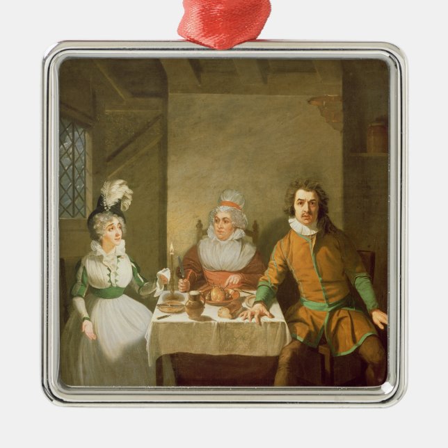 Maria mild als Josephine Ornament Aus Metall (Vorne)