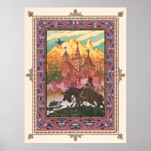 Maria Morenva durch Boris Zvorykin Poster