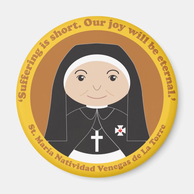 María Natividad Venegas de La Torre Magnet (Vorne)