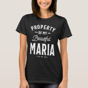 Maria Personalisiert Name Birthday Gift T-Shirt