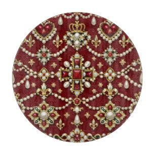 Maria Stuart Inspiriertes Design Magische Juwelen Schneidebrett