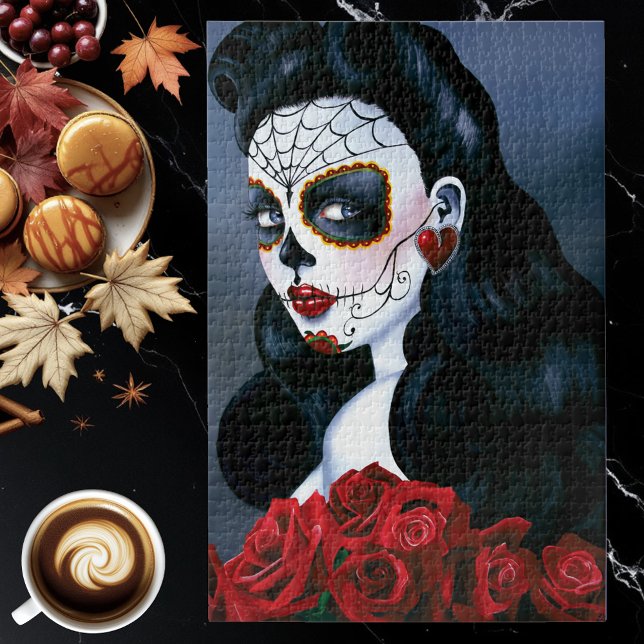 Maria Sugar Skull Puzzle (Von Creator hochgeladen)