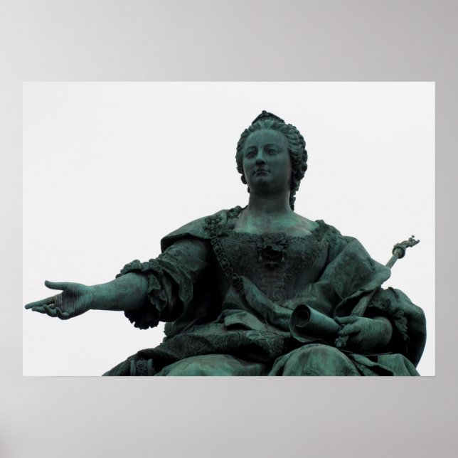 Maria Theresia Statue Poster (Vorne)