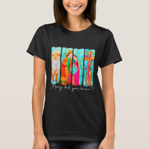 Maria, wusstest du Weihnachts-Kunst für Weihnachts T-Shirt
